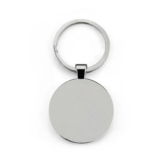 PWA Pro Wrestling Alliance Round Stainless Steel Keychain — Fan Keyring image 1