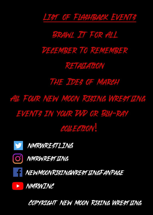 New Moon Rising Wrestling Flashback Collection (Blu-Ray)