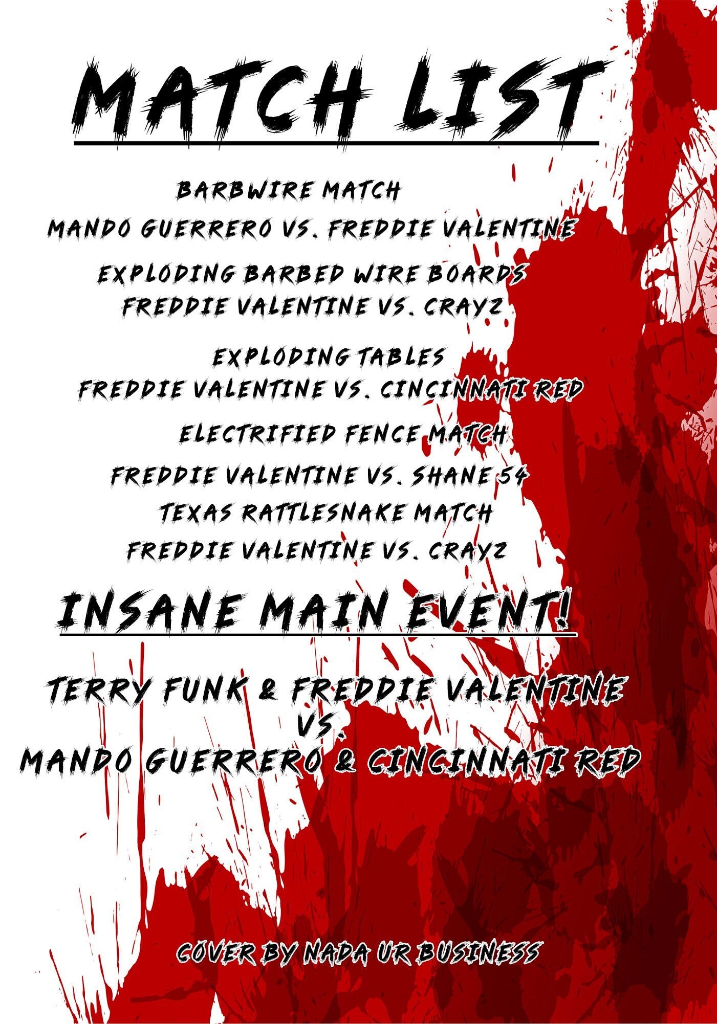 ACW (All-Star Championship Wrestling) Out Of The Line MATCHES!