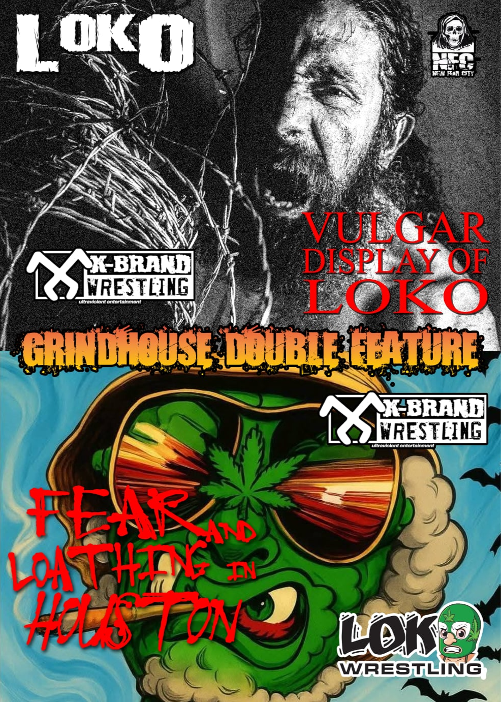 X Brand Wrestling - Grindhouse Double Feature image 0