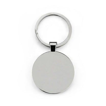 PWA Pro Wrestling Alliance Round Stainless Steel Keychain — Fan Keyring image 1