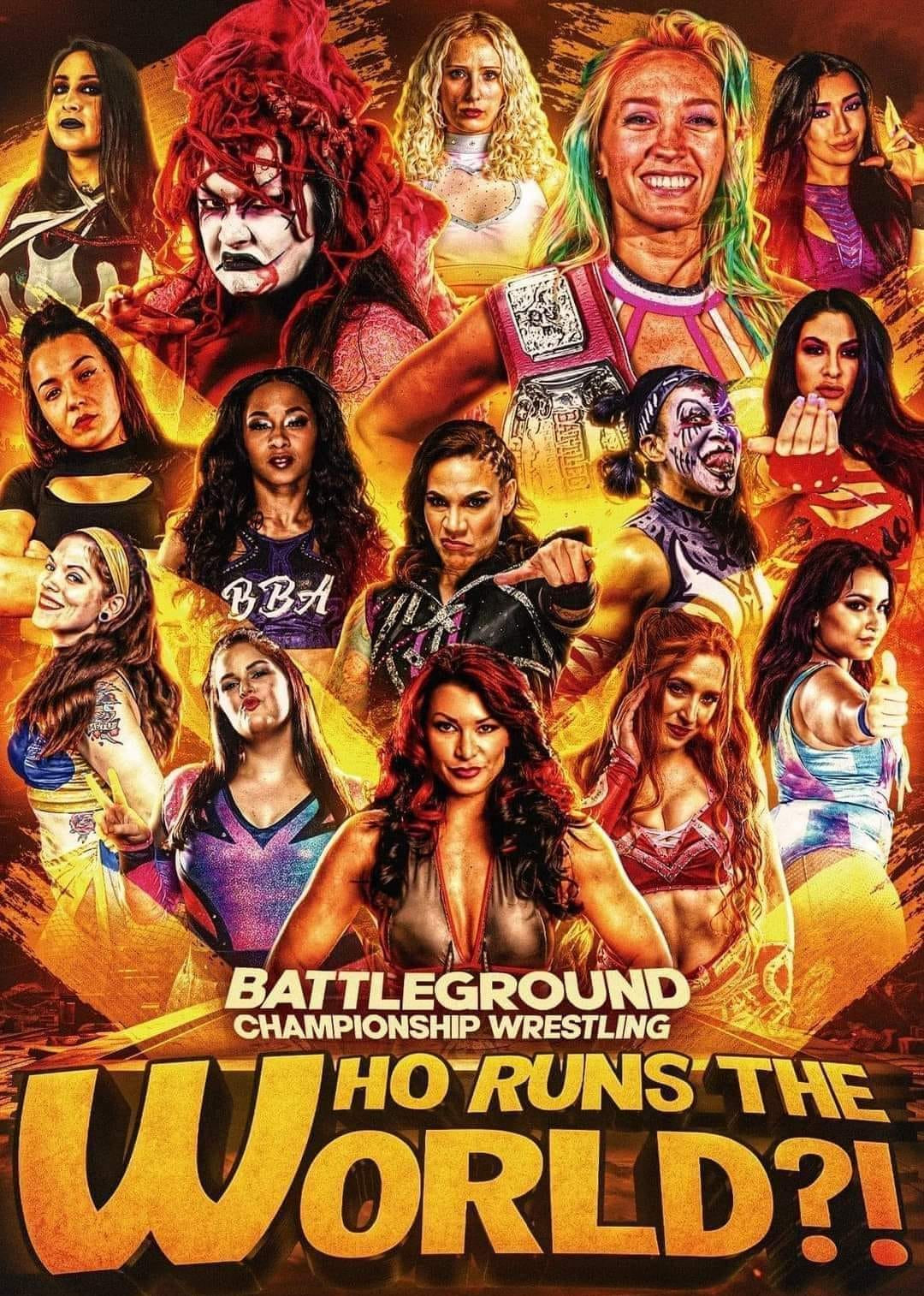 Battleground Champion Wrestling - Who Runs The World?